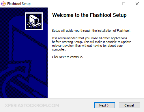 Sony Mobile Flasher Setup